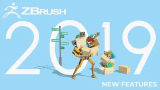 ZBrush 2019 World Premiere  All New Features [upl. by Hescock633]