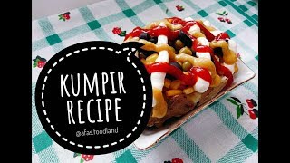 How to cook Kumpir Kumpir recipe Baked Potato I Afas foodland [upl. by Ecaidnac549]