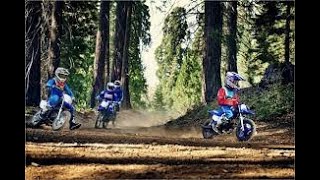 Kids Race again Yamaha PW50 vs Husqvarna Husky Boy 50cc Race [upl. by Snej59]