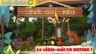 FS25 SEVEQUIPEU Episode 03  LE CABLEMAT CABLEMAT CEST TELLEMENT GENIAL DALLER AU GALOOP [upl. by Frayda]