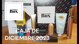 ¡¡YA ESTÁ AQUÍ LA ÚLTIMA DEL AÑO 📦📦Primor Box Diciembre 2023📦📦 [upl. by Anotal]