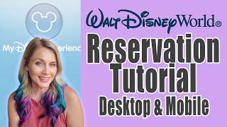 DISNEY WORLD RESERVATION TUTORIAL  How To Book Dining At Disney World  Special Event Reservations [upl. by Pelson]