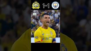 AL Nassr vs Man City UCL Final Penalty Shootout 🔥😱 ronaldo football shorts youtube [upl. by Acirretahs676]