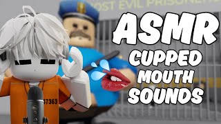 Roblox ASMR  Cupped Mouth Sounds At 200 Sensitivity 😍 [upl. by Avalsorim]