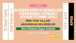 11 Sınıf Tarih 1 Ünite Fetihten Savunmaya Kadar Full Tekrar TYT AYT KPSS Ders Kitabına Uygun [upl. by Yonatan]