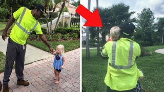 Girls Wave at Garbage Man Daily Until He Realizes Somethings Off [upl. by Ehctav]