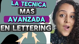 Instrucciones y NUEVAS TÉCNICAS para hacer LETTERING como expertos 🖍️✨👩🏽‍🏫 [upl. by Atthia48]