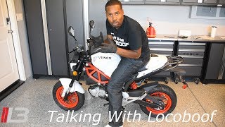 New Venom 2019 125cc X21 RS Monster Motorcycle Pocket Bike Unboxing amp Setup x18 pocketbike grom [upl. by Odoric930]