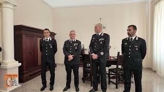 Carabinieri nuovi comandanti Chieti Atessa Ortona [upl. by Ardnasirk]