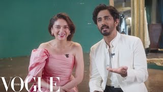 Aditi Rao Hydari amp Siddharth Tell The Truth with Vogue [upl. by Lenuahs295]