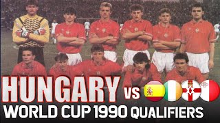 Hungary World Cup 1990 Qualification All Matches Highlights  Road to Italy [upl. by Flss934]