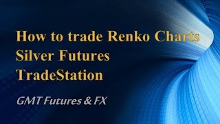 How to trade Renko Charts on Silver Futures Market TradeStation [upl. by Ermina]