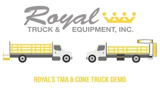 Royal Crash Attenuator Trucks TMA3G2 [upl. by Lamphere]