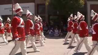 Parkersburg High School Big Red Band Homecoming parade 2014 [upl. by Marje551]