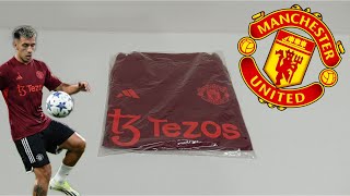 Manchester United adidas European Training Jersey review [upl. by Ecitnirp]