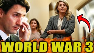 ⚡ALERT Trudeaus Mistress Announces Canada GOES TO WAR [upl. by Coralyn]