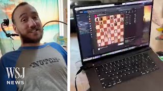 Watch Neuralink’s First Patient Play Chess Using Brain Implant  WSJ News [upl. by Ellenohs483]