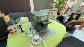 How to empty the trays KitchenAid  Automatic coffee machine KF8  Juniper DIY [upl. by Akila255]