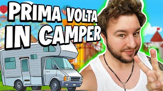 La mia PRIMA volta in CAMPER con lasabrigamer amp pikapalindromo [upl. by Nacul]