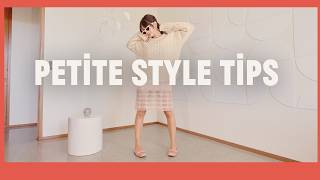 3 Petite Style Tips How to Wear Oversized Sweaters [upl. by Allekim12]