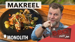 MAKREEL WOKKEN op de MONOLITH BASIC  Ik BBQ voor jou [upl. by Dwain]