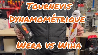 Comparatif tournevis dynamométrique Wiha VS Wera [upl. by Nilyarg]