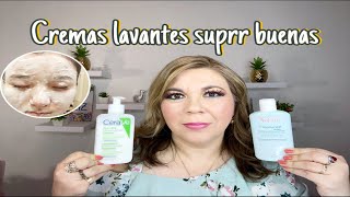 COMPARACION DE 2 CREMAS LAVANTES PARA EL ROSTRO CERAVE HYDRATANTE Y AVENE CLEANANCE HYDRA [upl. by Jethro]