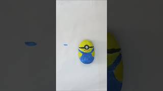 Painting on stone  paint subscribe viral short [upl. by Grata]