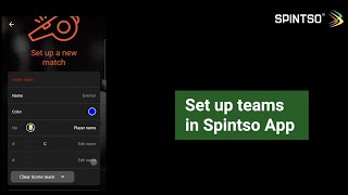 New update in your Spintso S1 Pro Referee Watch – Set up teams in Spintso App [upl. by Issak821]