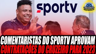 Janela muito boa do Cruzeiro avaliam comentaristas do SporTV [upl. by Alicul]