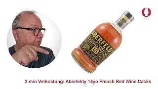 3 min Verkostung Aberfeldy 15 French Red Wine Cask Finish [upl. by Esinert]