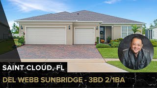 DEL WEBB SUNBRIDGE 55  Luxury Saint Cloud Homes  Florida Real Estate For Sale  34771 [upl. by Sid329]