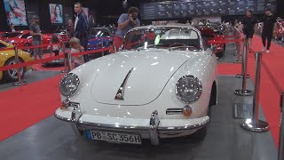 Porsche 356 C 1600 Cabriolet by Reutter Car 1965 Exterior and Interior [upl. by Venetia]