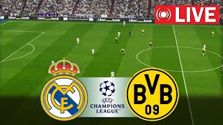 🔴 LIVE  Real Madrid gegen Dortmund  UEFA Champions League 202425  Vollständiges MatchStreaming [upl. by Ott]