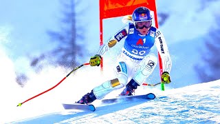 Ester LEDECKA  Downhill  AltenmarktZauchensee AUT  2024 [upl. by Rehpinnej]