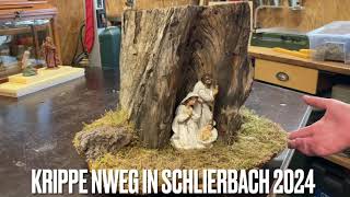 DIY Weihnachtskrippen Idee schlicht und einfach [upl. by Ardnasirk]