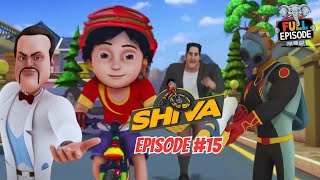 Roboman का आतंक  Shiva  शिवा  Full Episode 15 [upl. by Einamrej]