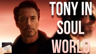 Avengers Endgame Alternate Scene Tony in Soul World [upl. by Shanney962]