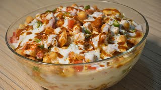 Chatpati Recipe  Dahi Chana Chaat Recipe  Tasty Desi Recipes [upl. by Aleunamme]