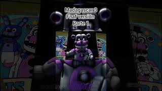 Madagascar versión Fnaf Español latino fnaf fivenightsatfreddys movie animación madagascar [upl. by Aicertap]