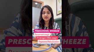 Wheezing in toddlers recurrent Cough Dr Ritika Goyal Pediatric Pulmonologist wheezing [upl. by Witha]