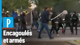 Dijon  scènes de violence suite à une expédition punitive menée par des Tchétchènes [upl. by Gillespie153]