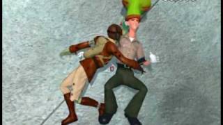 Undead Zombie vs Alien Zombie  PAiN PS3 [upl. by Nylegna568]