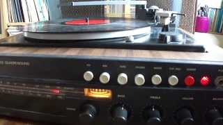 prueba tocadiscos radio cosmo F6880 stereo quadrosound [upl. by Lucille]