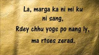 Ladakhi folk songs Wakhay Dakbulyrics Mulbekh [upl. by Hsiwhem]