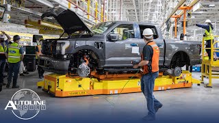 Ford Starts PreProduction of F150 Lightning BEVs Closing Gap w Diesels  Autoline Daily 3163 [upl. by Austine]