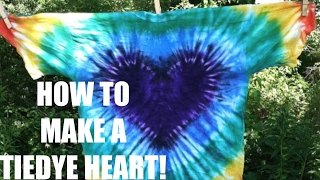 TIE DYE HEART TUTORIAL  spvcecaseillustration tiedye [upl. by Maddalena497]