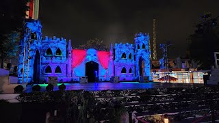 Conjure the Night full stage show at Carowinds for Scarowinds [upl. by Adnirem53]