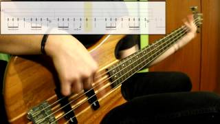 Metallica  For Whom The Bell Tolls Bass Cover Play Along Tabs In Video [upl. by Lose]