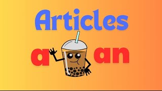 Articles a and ankids educational videos kids grammer videos Kindergarten grammer [upl. by Elinet224]